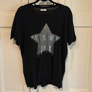 Lauren moshi xl black star top xl